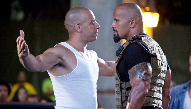 Fast Five Vin and Rock