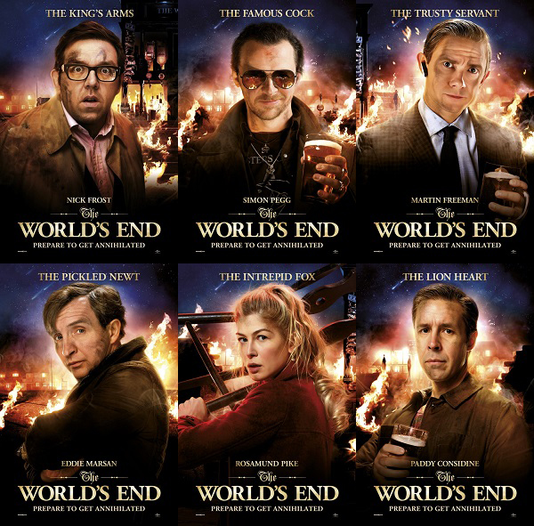 The Worlds End characters